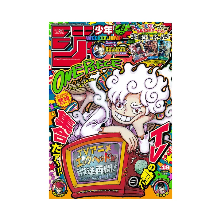 杂志附赠 PR-WJ19 2025年《周刊少年Jump》第19期订阅者全员福利大放送 封面